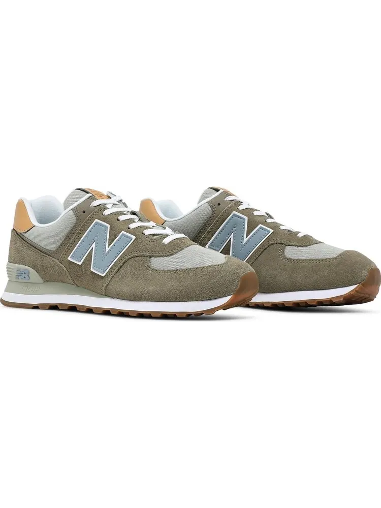 Кроссовки New Balance 574 — изображение 8 из 8, хаки, серый