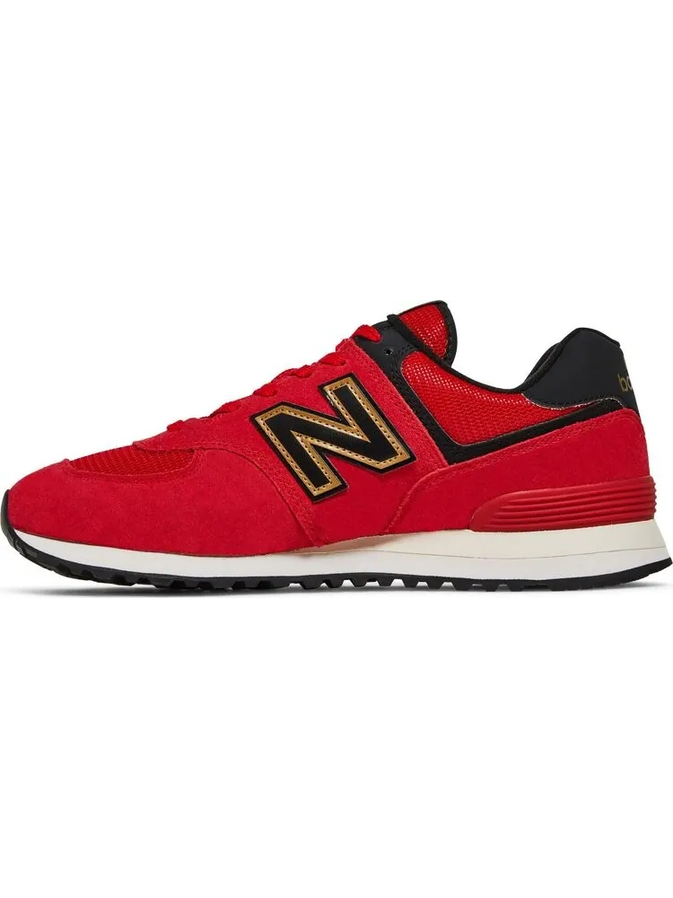 Кроссовки New Balance 574 Chinese New Year — изображение 3 из 8, красный/черный