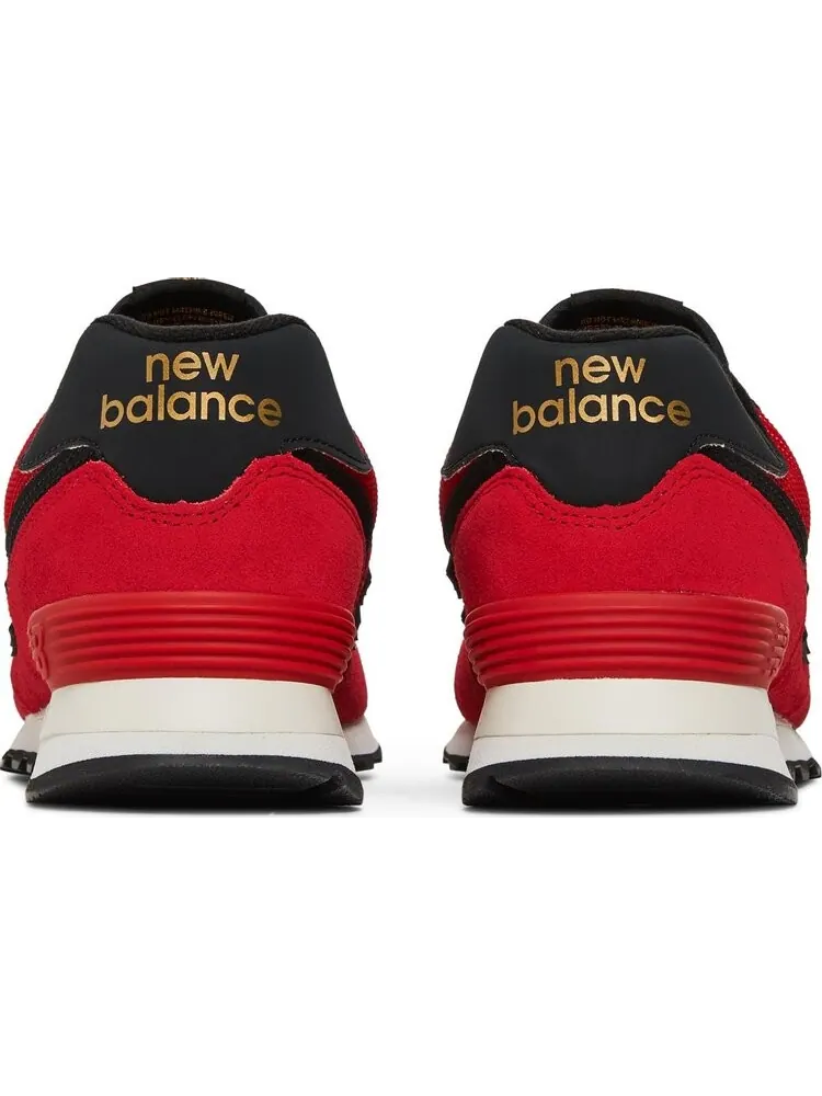 Кроссовки New Balance 574 Chinese New Year — изображение 6 из 8, красный/черный