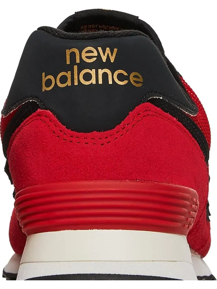 Кроссовки New Balance 574 Chinese New Year — изображение 7 из 8, красный/черный