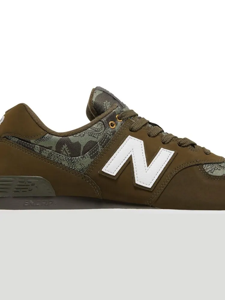 Кроссовки New Balance 574 — изображение 2 из 8, зеленый