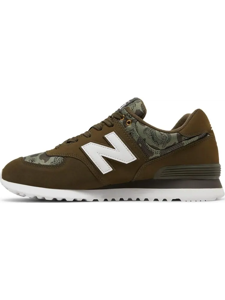 Кроссовки New Balance 574 — изображение 3 из 8, зеленый