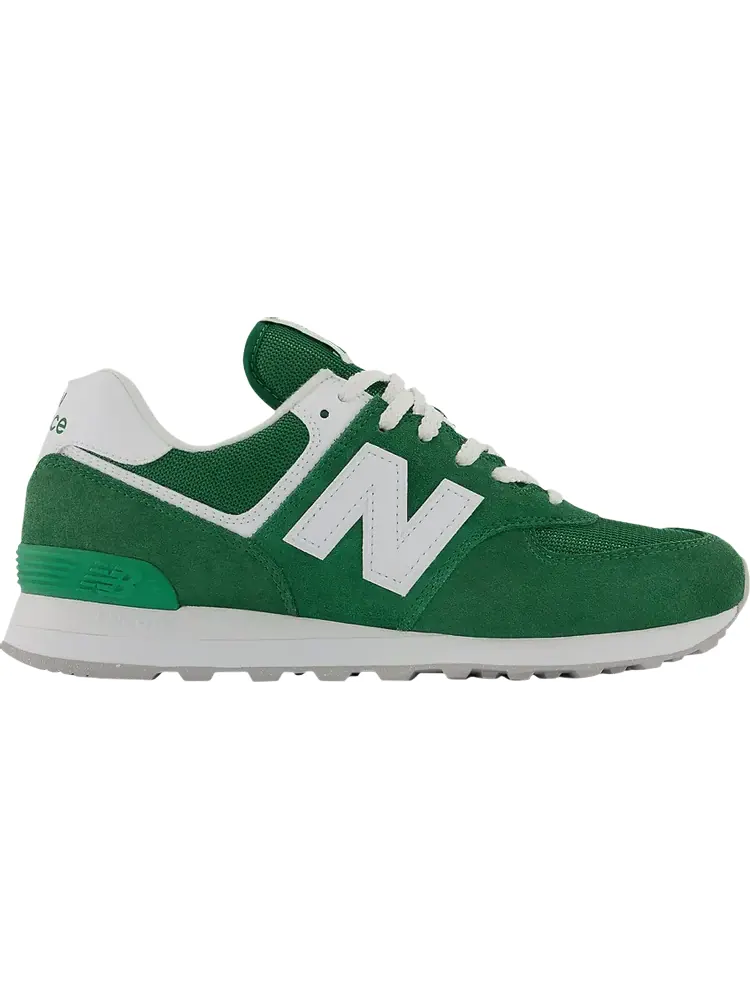 Кроссовки New Balance 574 — изображение 1 из 1, зеленый/белый