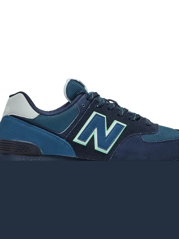 Кроссовки New Balance 574 — изображение 2 из 8, темно-синий/синий