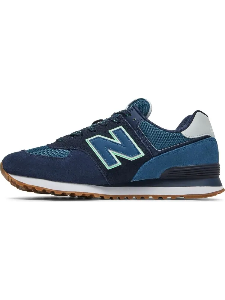 Кроссовки New Balance 574 — изображение 3 из 8, темно-синий/синий