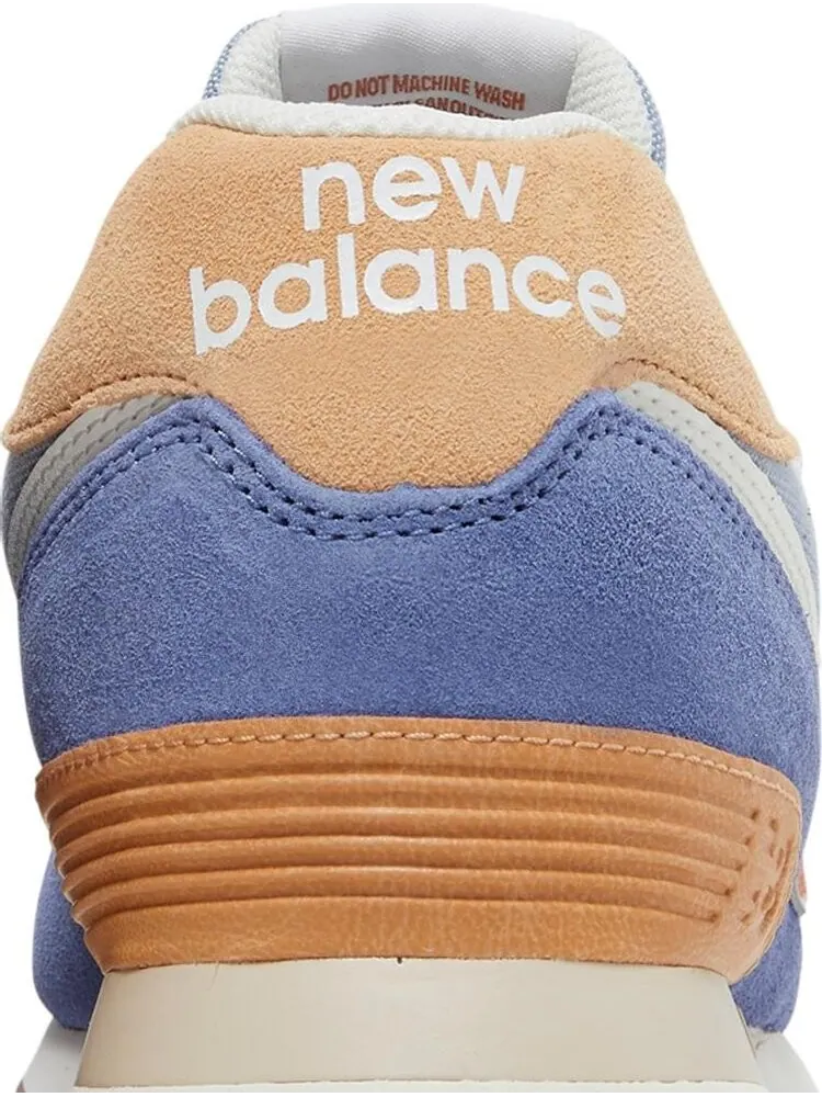 Кроссовки New Balance 574 — изображение 7 из 8, синий/белый/бежевый