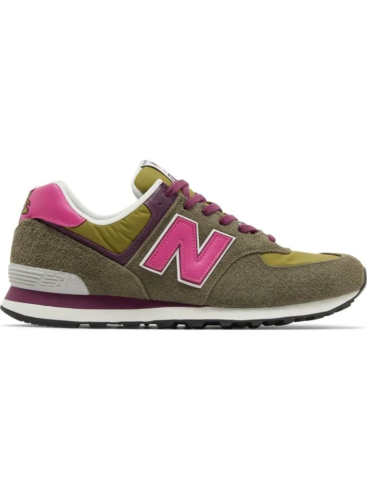 Кроссовки New Balance х Stray Rats 574 — изображение 1 из 4, розоватый