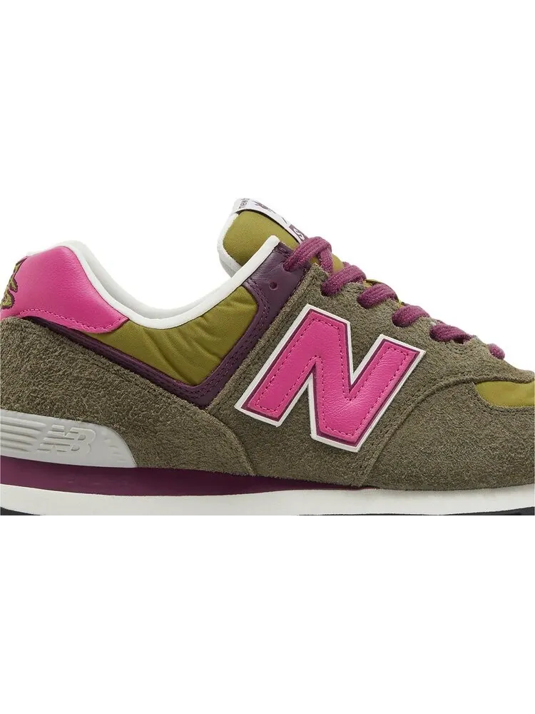 Кроссовки New Balance х Stray Rats 574 — изображение 2 из 4, розоватый