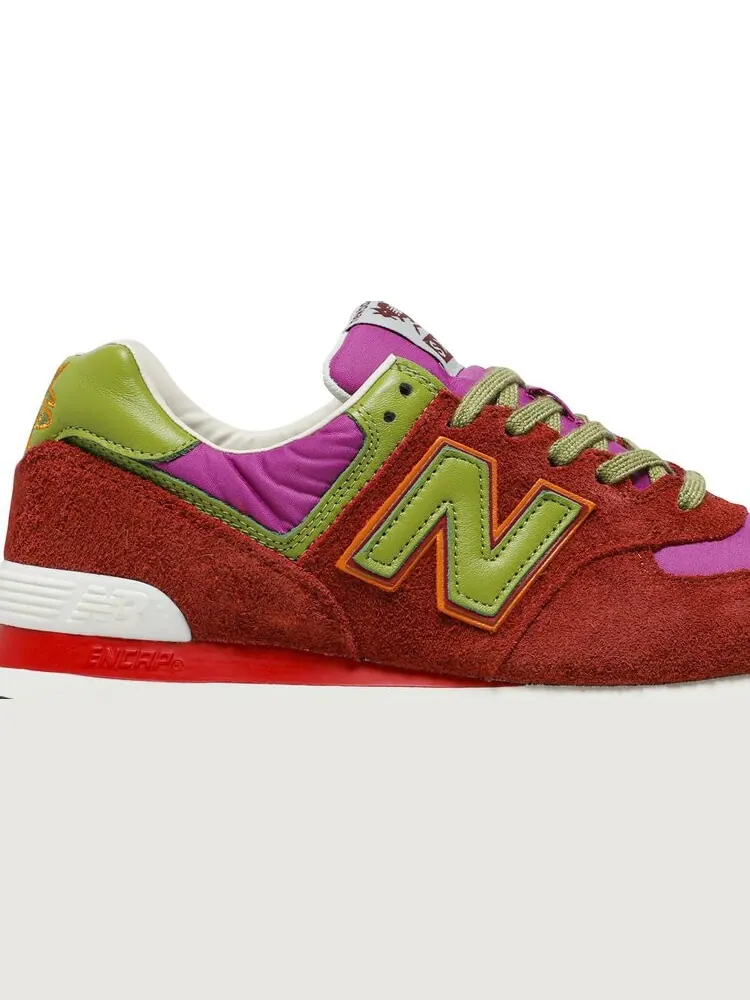 Кроссовки New Balance х Stray Rats 574 — изображение 2 из 8, красный