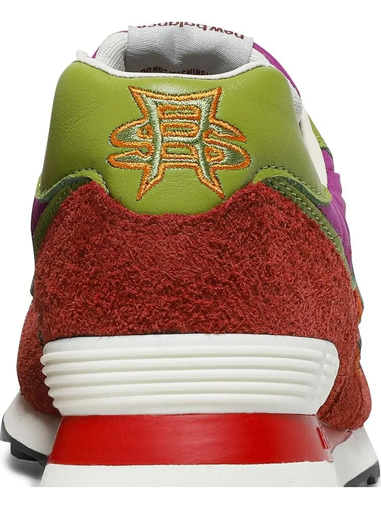 Кроссовки New Balance х Stray Rats 574 — изображение 7 из 8, красный
