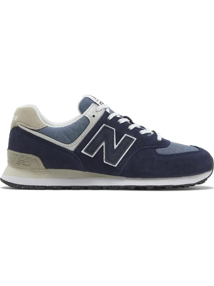 Кроссовки New Balance 574 — изображение 1 из 8, темно-синий/бежевый