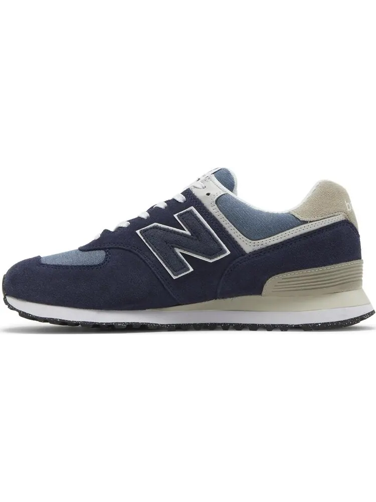 Кроссовки New Balance 574 — изображение 3 из 8, темно-синий/бежевый