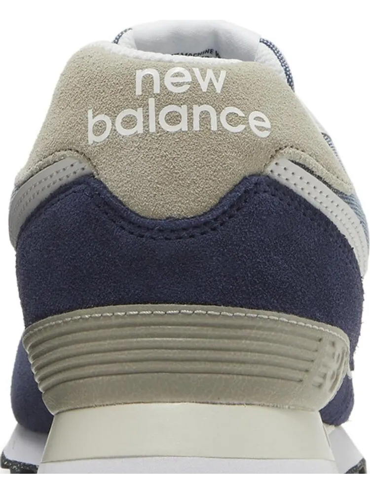Кроссовки New Balance 574 — изображение 7 из 8, темно-синий/бежевый
