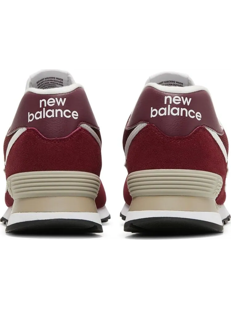 Кроссовки New Balance 574 — изображение 6 из 8, красный/белый