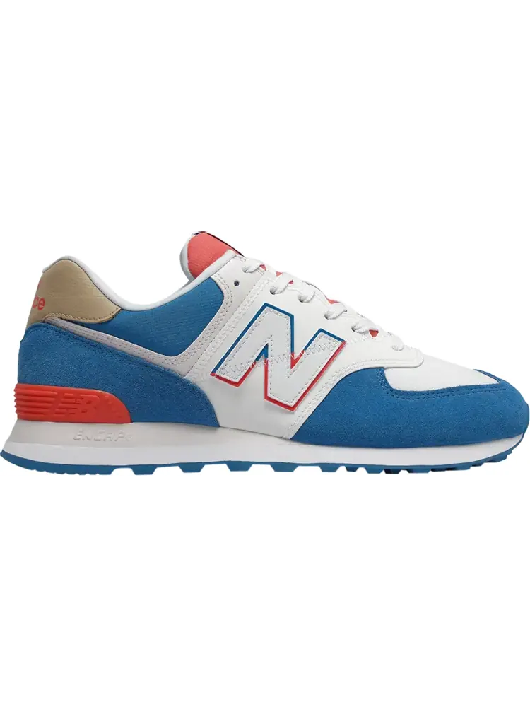 Кроссовки New Balance 574 — изображение 1 из 1, синий/белый/красный