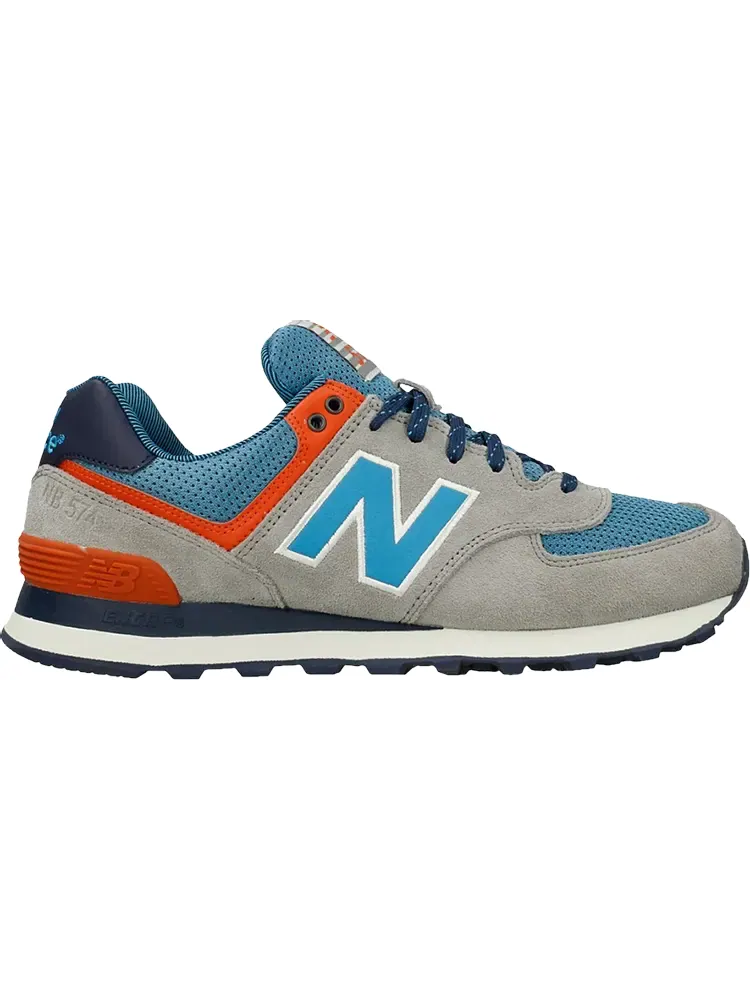 Кроссовки New Balance 574 Out East — изображение 1 из 1, серый/голубой