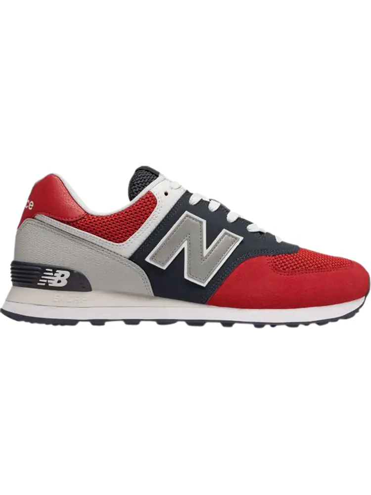 Кроссовки New Balance 574 — изображение 1 из 1, красный