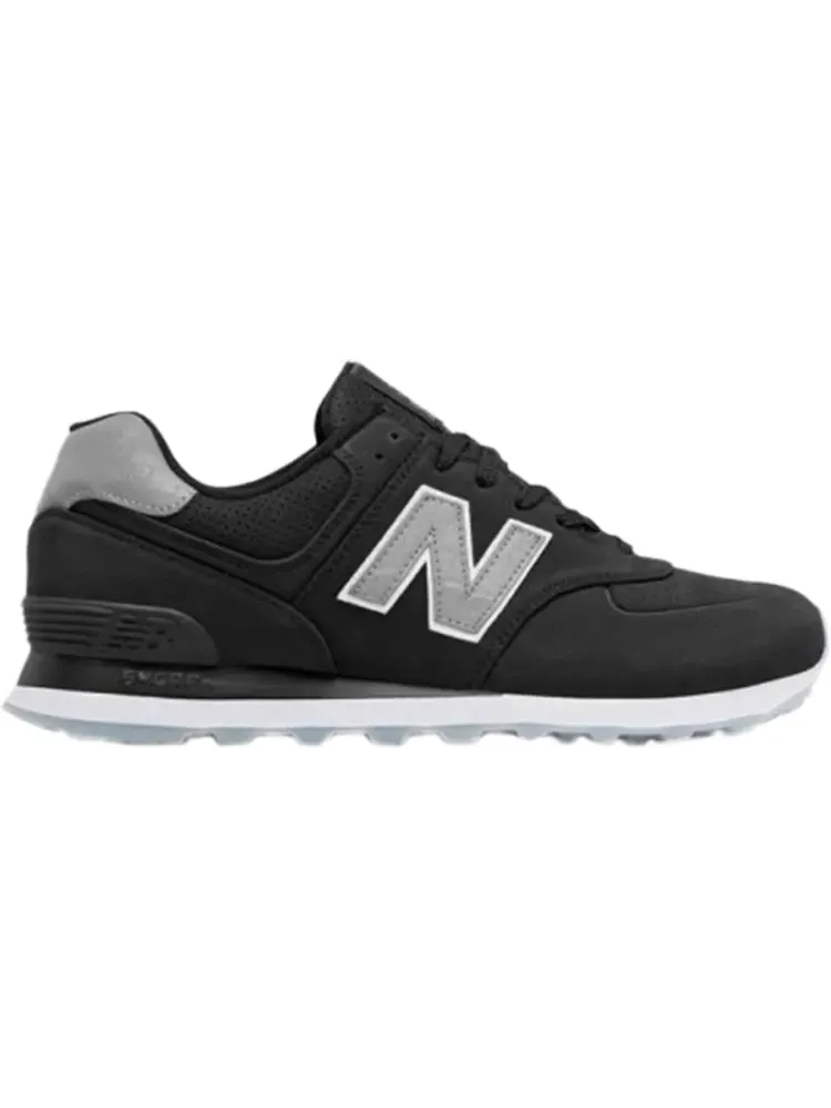 Кроссовки New Balance 574 — изображение 1 из 1, черный/серый