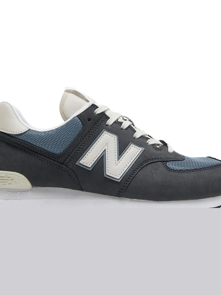 Кроссовки New Balance 574 Premium — изображение 2 из 8, серый/кремовый