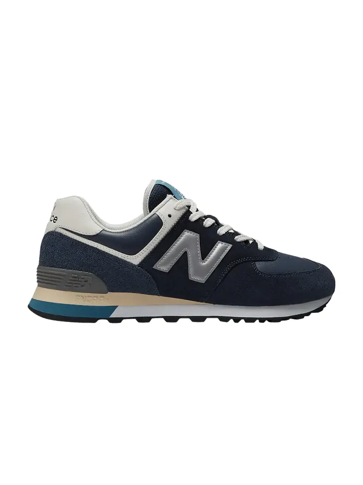 Кроссовки New Balance 574 'Navy Sea Salt' — изображение 1 из 1, синий