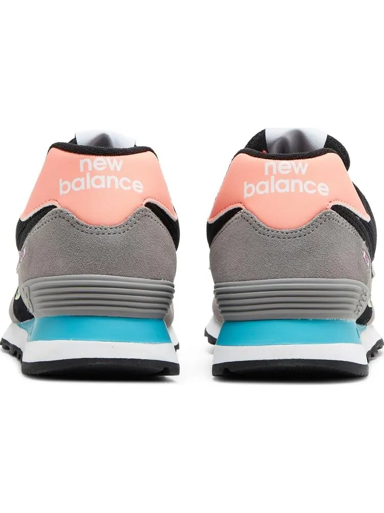Кроссовки New Balance 574 — изображение 6 из 8, черный/серый/розовый