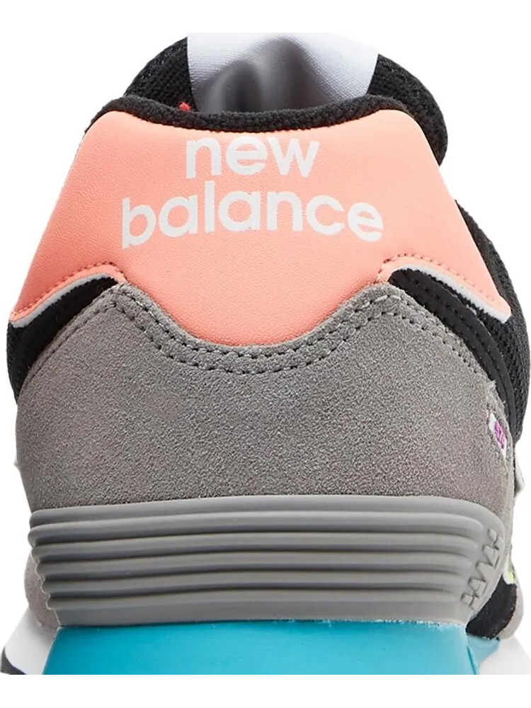 Кроссовки New Balance 574 — изображение 7 из 8, черный/серый/розовый