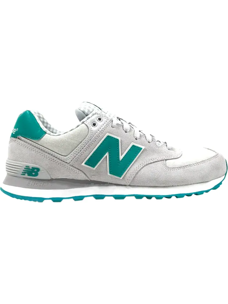 Кроссовки New Balance 574 Picnic Pack — изображение 1 из 1, светло-серый/зеленый