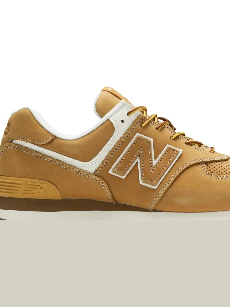 Кроссовки New Balance х Junya Watanabe MAN 574 — изображение 2 из 8, коричневый