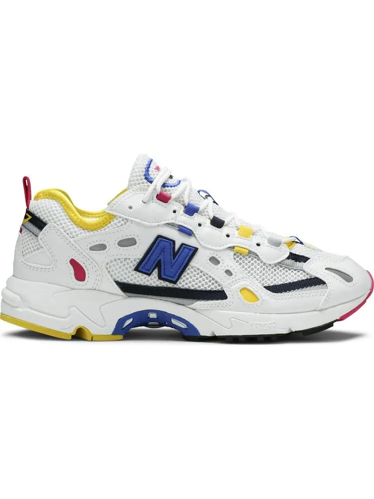 Кроссовки New Balance 827 'White Blue Yellow' — изображение 1 из 7, белый