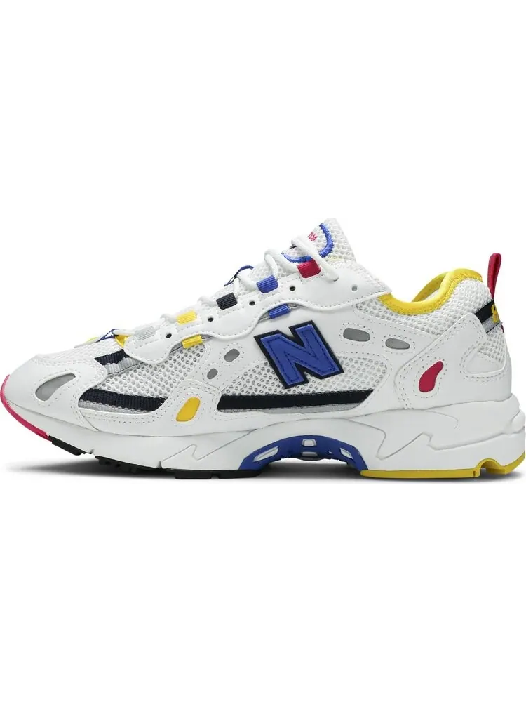 Кроссовки New Balance 827 'White Blue Yellow' — изображение 3 из 7, белый