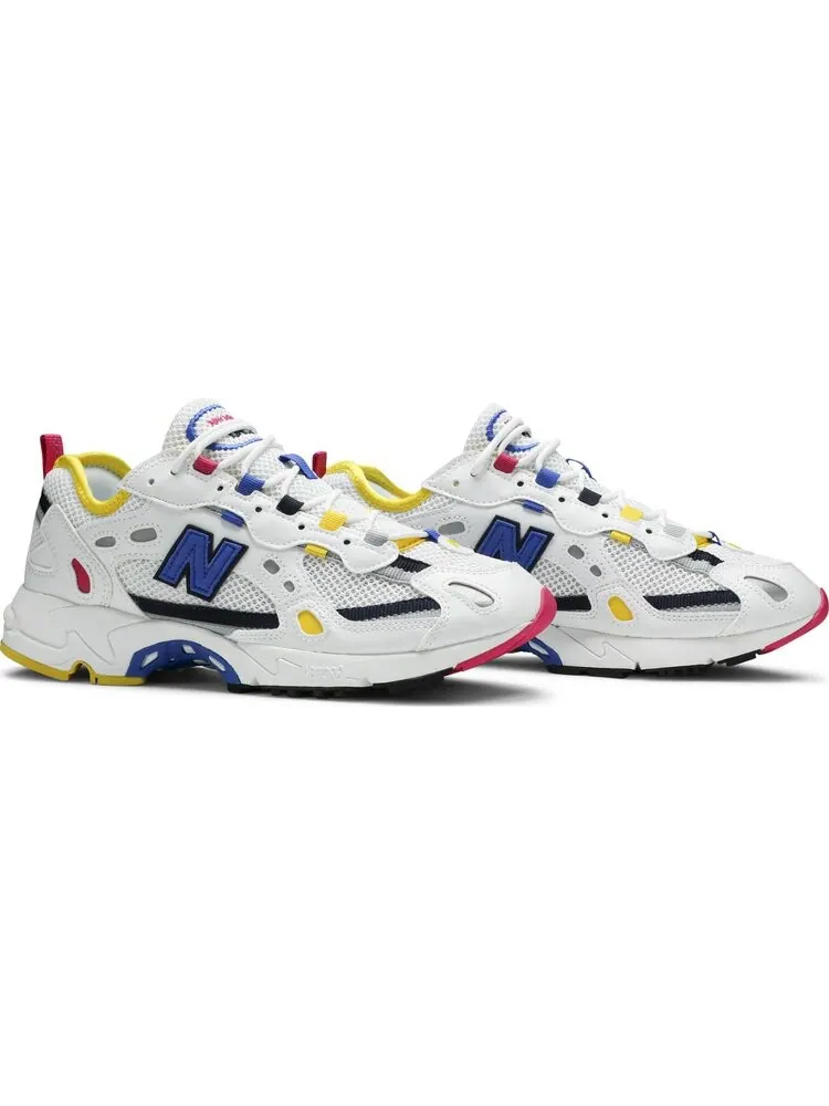 Кроссовки New Balance 827 'White Blue Yellow' — изображение 7 из 7, белый
