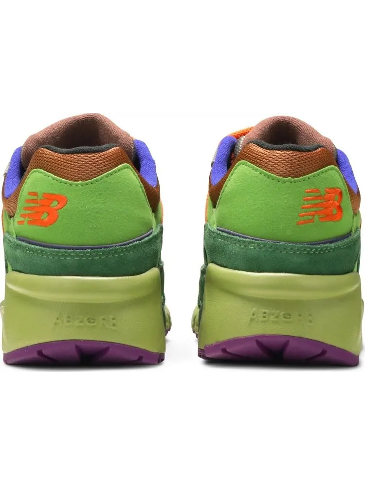 Кроссовки New Balance Atmos x 850 'Brown Green' — изображение 6 из 8, зеленый