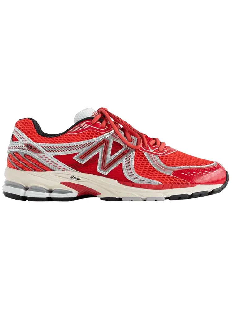 Кроссовки New Balance Aimé Leon Dore x 860v2 'Red Sea Salt' — изображение 1 из 1, красный