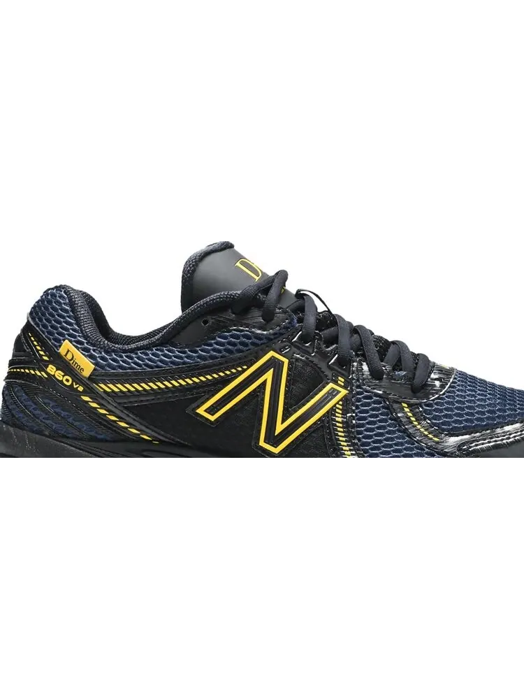 Кроссовки New Balance Dime x 860v2 'Navy' — изображение 2 из 8, синий
