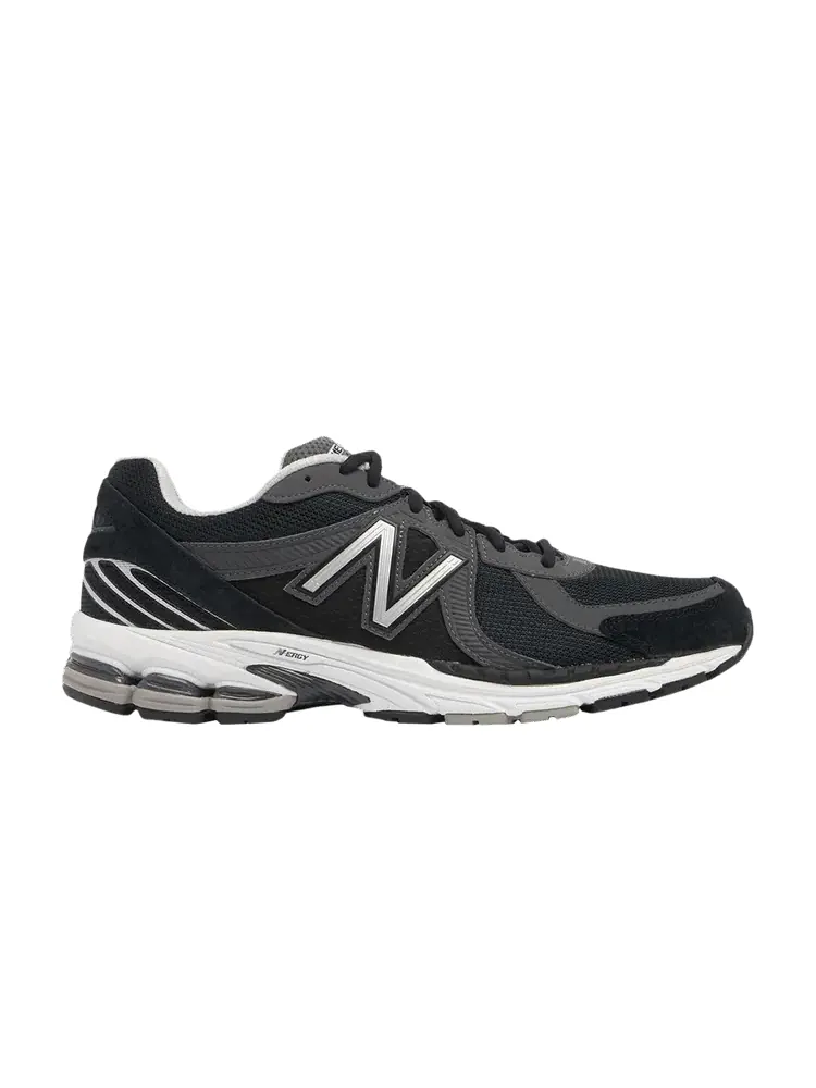 Кроссовки New Balance Comme des Garçons Homme x 860v2 Black Grey — изображение 1 из 1, черный серый