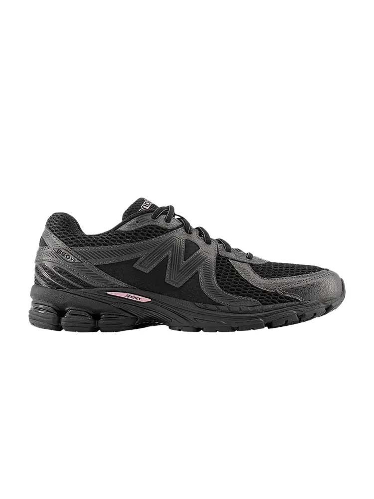 Кроссовки New Balance 860v2 'Black Pink' — изображение 1 из 1, черный/розовый