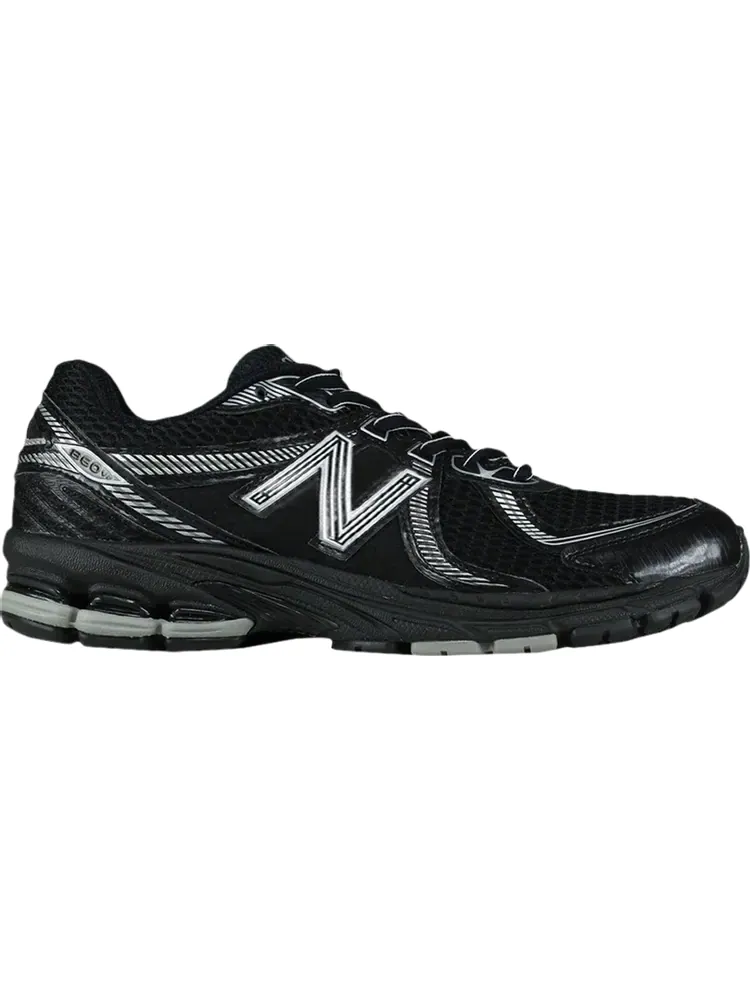Кроссовки New Balance 860v2 'Black Grey' — изображение 1 из 1, черный