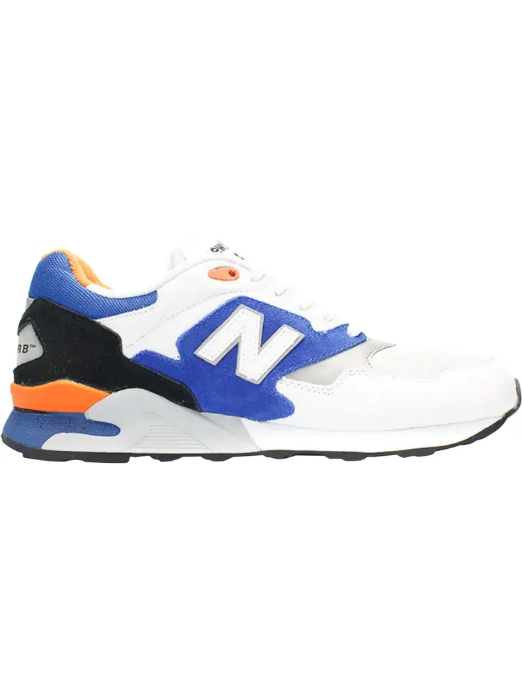 Кроссовки New Balance 878 — изображение 1 из 1, белый/синий/оранжевый