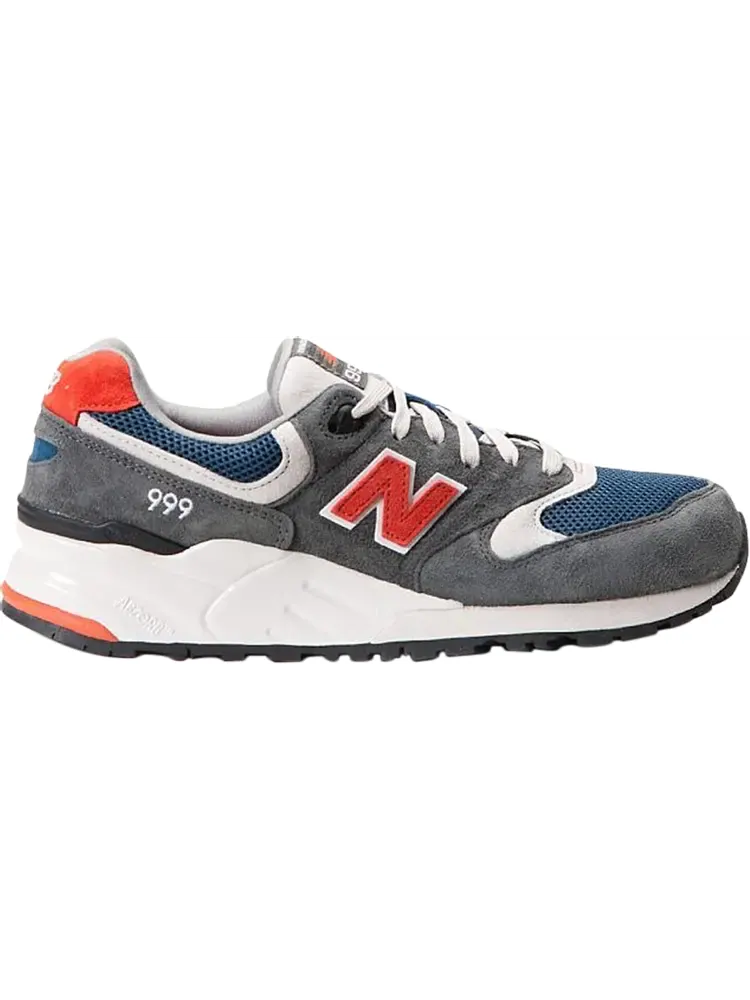 Кроссовки New Balance 999 — изображение 1 из 1, темно-серый/красный