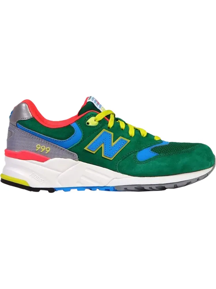 Кроссовки New Balance 999 Elite 'Pinball' — изображение 1 из 1, зеленый