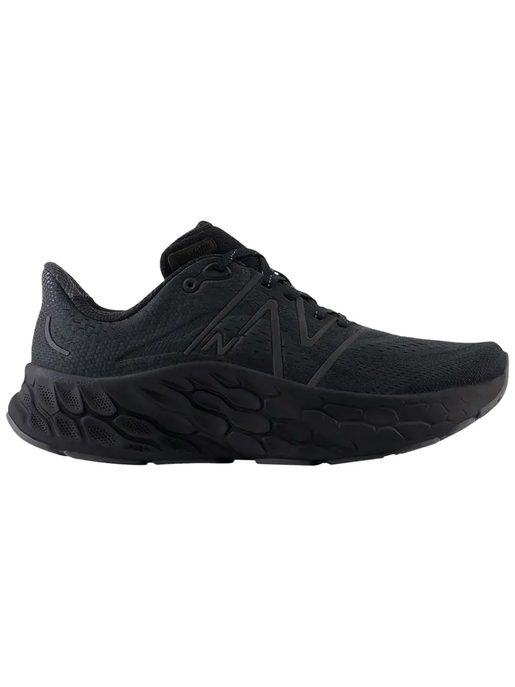 Кроссовки New Balance Fresh Foam X More v4 'Triple Black' — изображение 1 из 1, черный