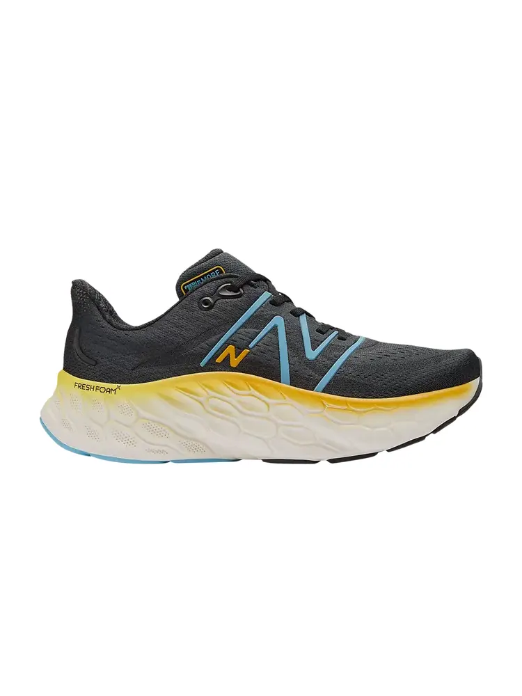 Кроссовки New Balance Fresh Foam X More v4 2E Wide — изображение 1 из 1, черный