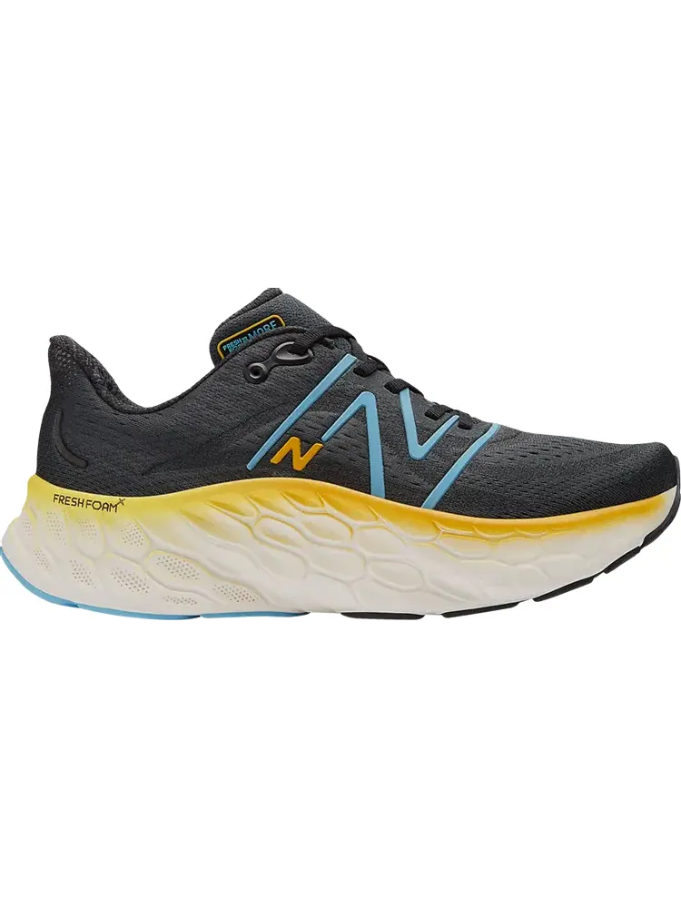 Кроссовки Fresh Foam X More v4 'Black Coastal Blue' — изображение 1 из 1, черный
