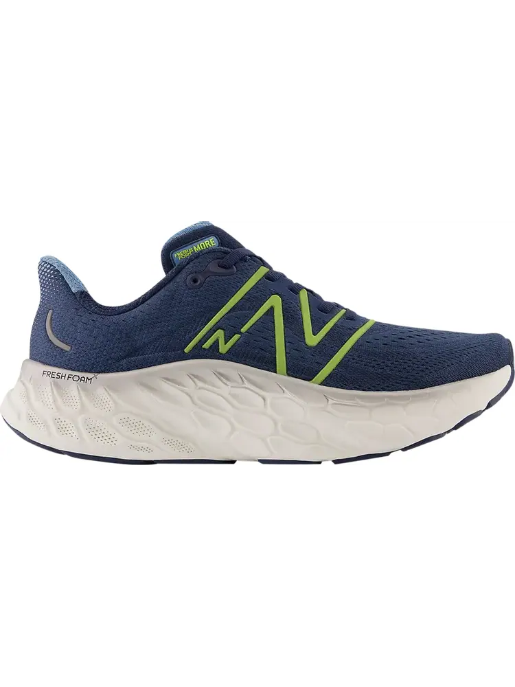 Кроссовки Fresh Foam X More v4 'Navy Green' — изображение 1 из 1, синий