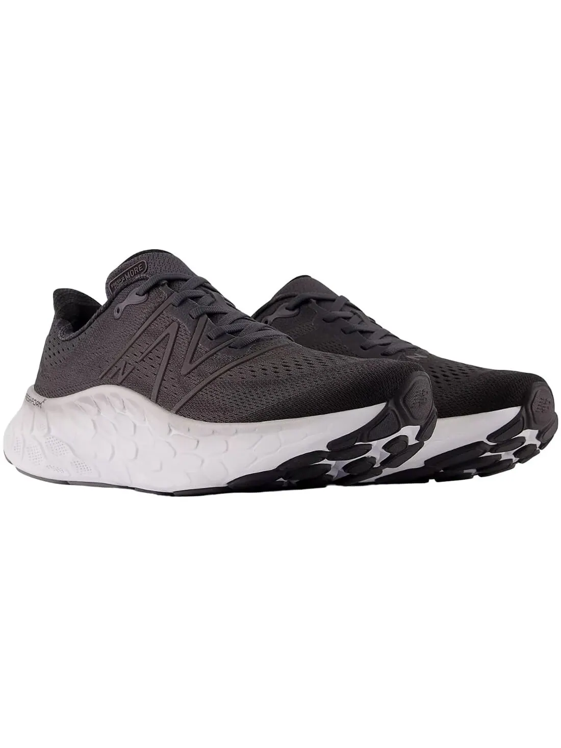 Кроссовки New Balance Fresh Foam X More v4 — изображение 3 из 6, черный