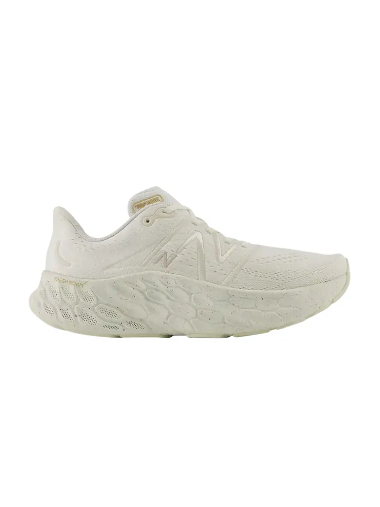 Кроссовки New Balance Fresh Foam X More v4 2E Wide — изображение 1 из 1, бежевый