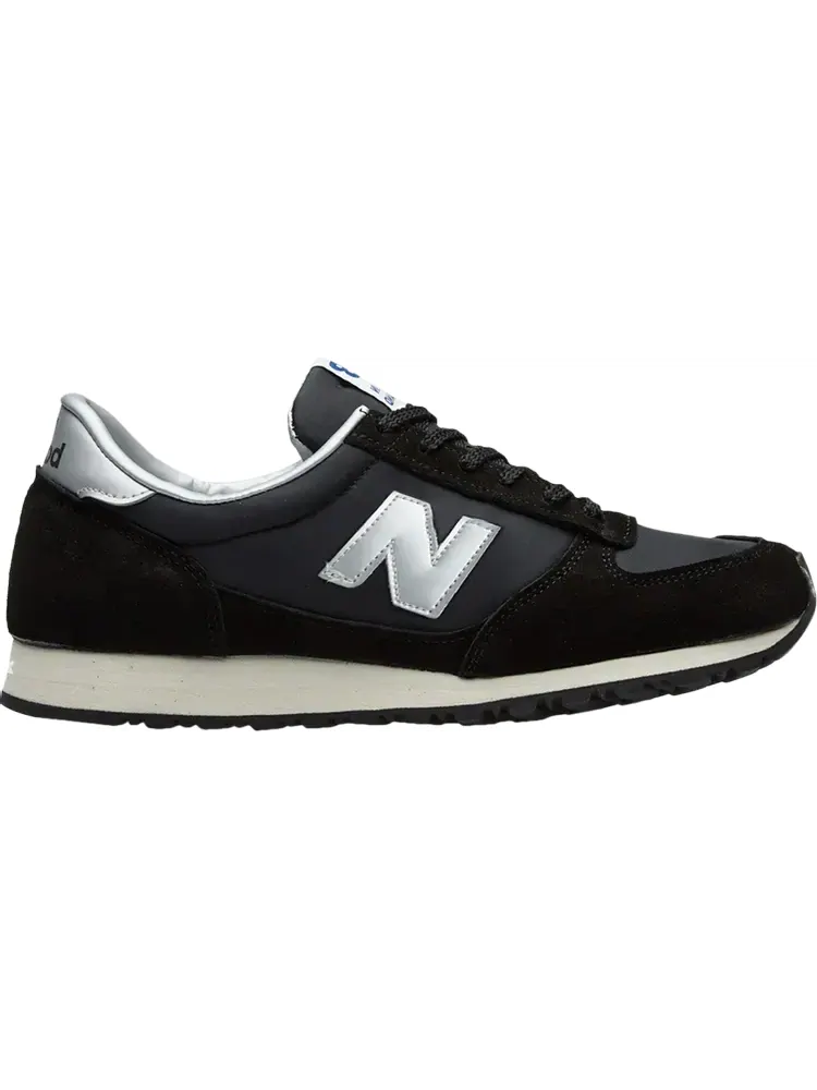Кроссовки New Balance National Class Made in England 'Black Silver' — изображение 1 из 1, черный