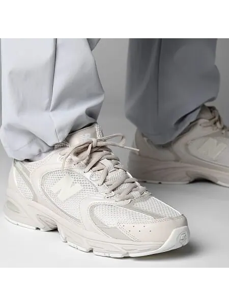 Кроссовки New Balance 530 Бежевые — изображение 8 из 10, бежевый