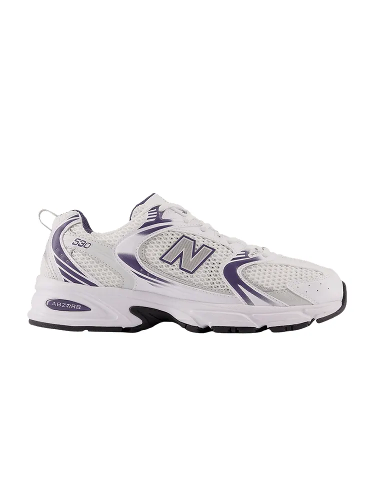 Кроссовки New Balance 530 'White Dark Mercury' — изображение 1 из 1, белый/темный/серый