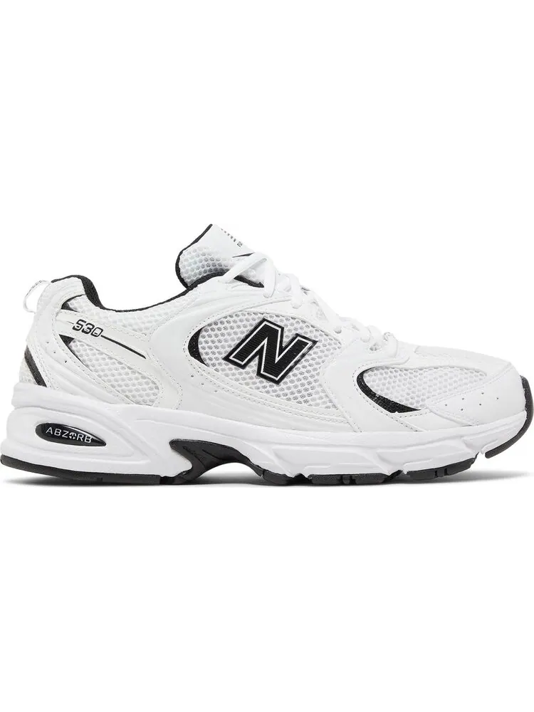 Кроссовки New Balance 530 White Black — изображение 1 из 9, белый
